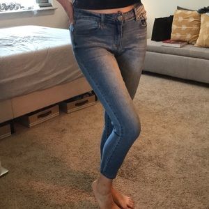 Ashley Mason Skinny Fit Blue Jeans